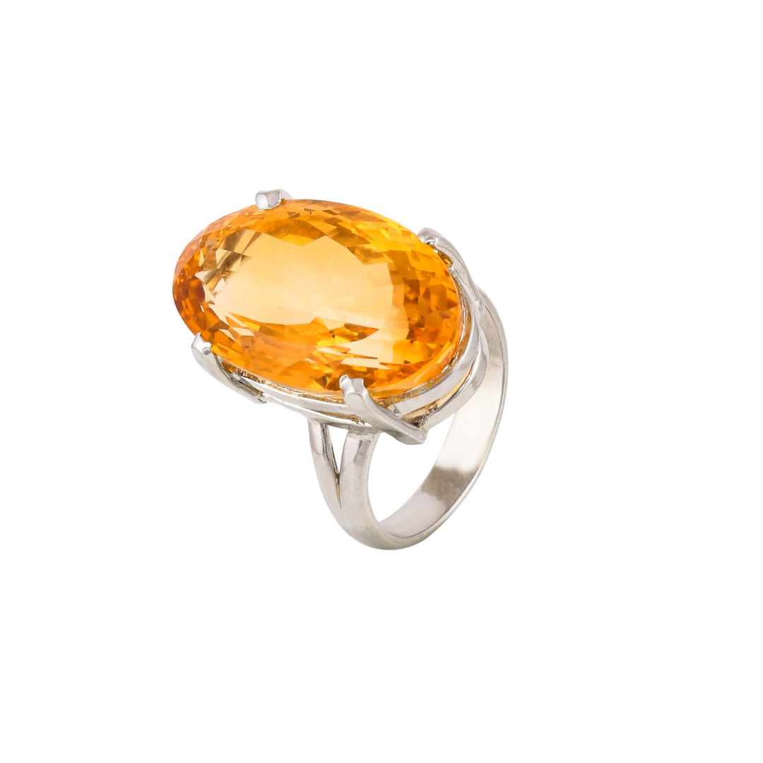 Golden Radiance Double-Plated Silver Ring-JRRG5064